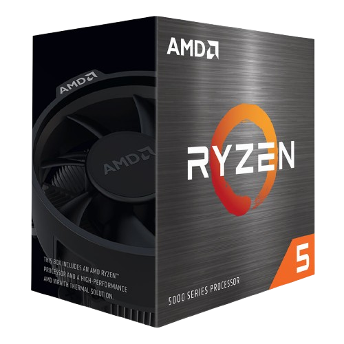 AMD-Ryzen-5-5600X-6-Cores-3.7Ghz-32M- AMD Ryzen 5 5600X Wraith Stealth (3.7 GHz / 4.6 GHz)