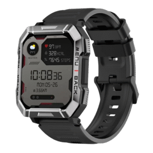Blackview W60 - Montre intelligente extérieure Campass avec lampe de poche LED 2,01 pouces 900 mAh