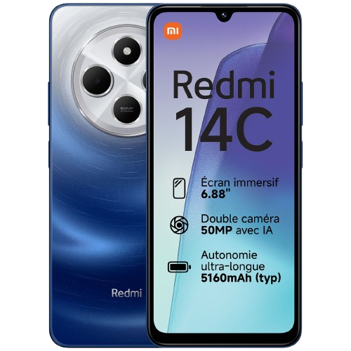 Xiaomi-14-C Xiaomi Redmi 14C (4 Go / 128 Go)